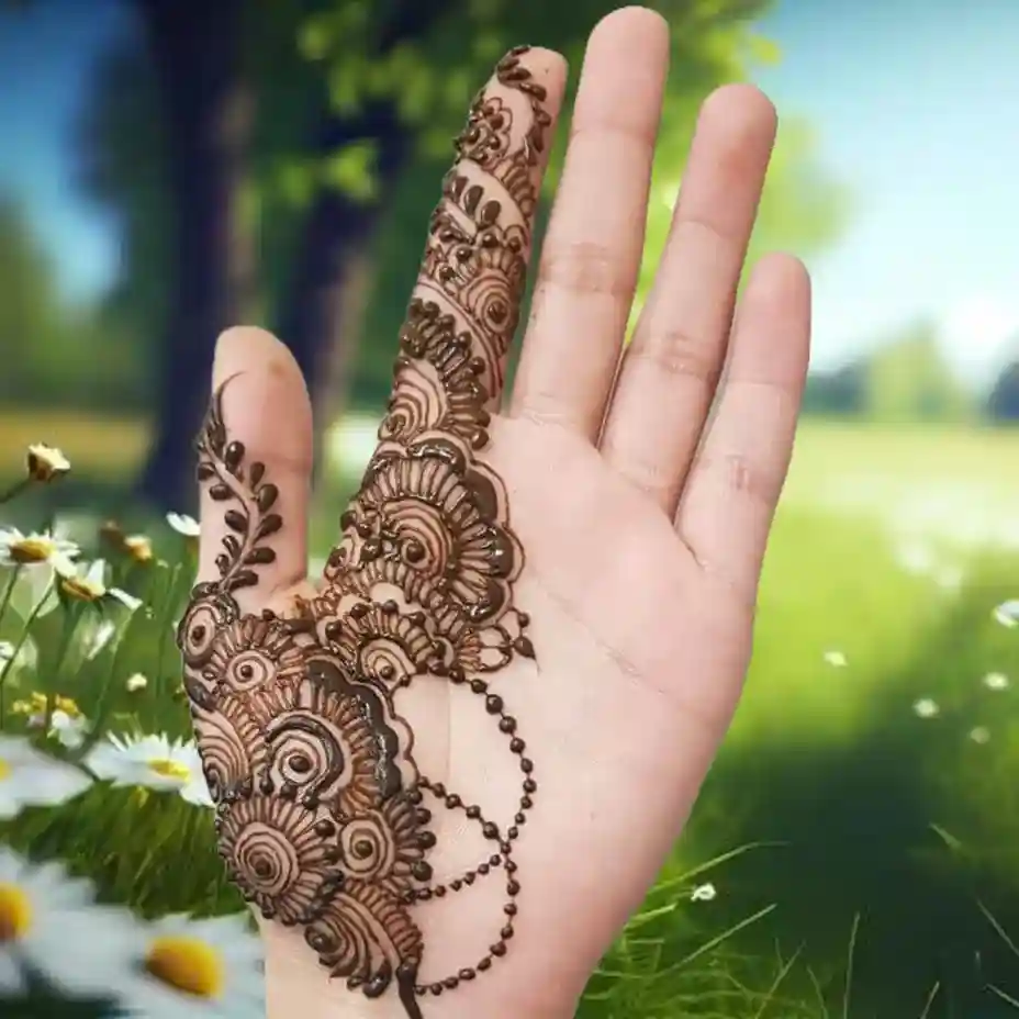 Mehndi Design 2024 Arabic