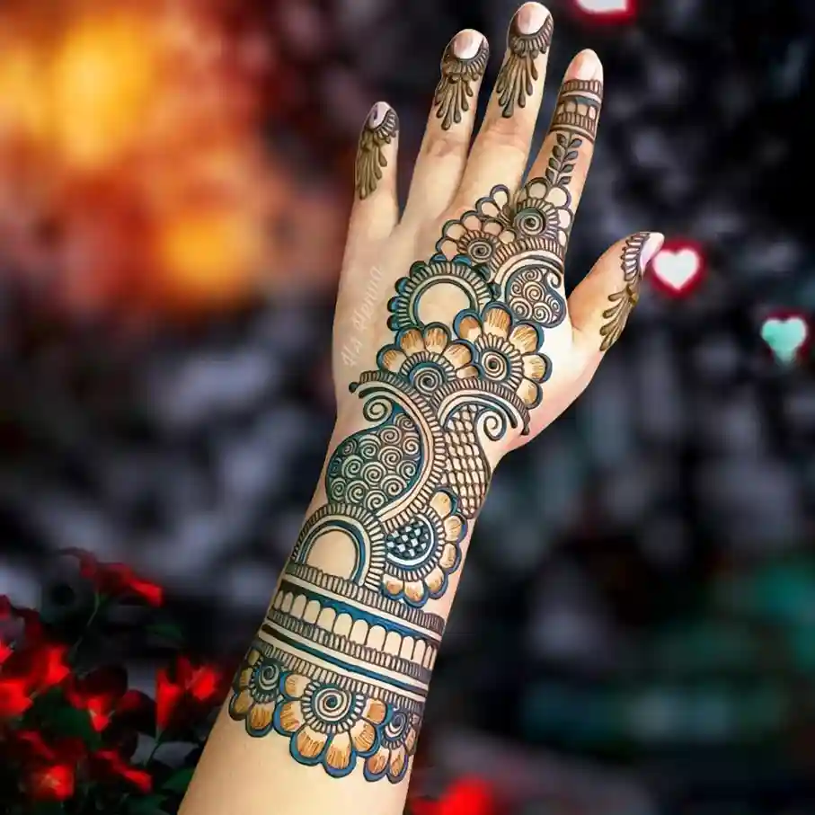 Mehndi Design 2024 Arabic