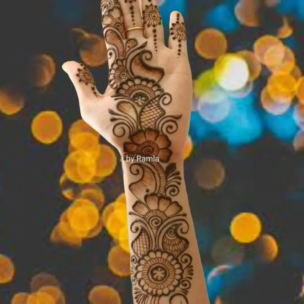 Mehndi Design 2024 Arabic