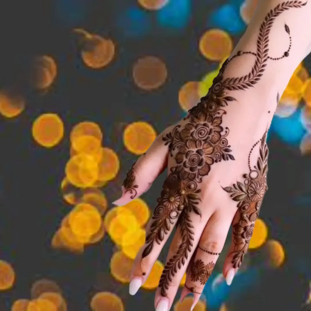 Mehndi Design 2024 Arabic