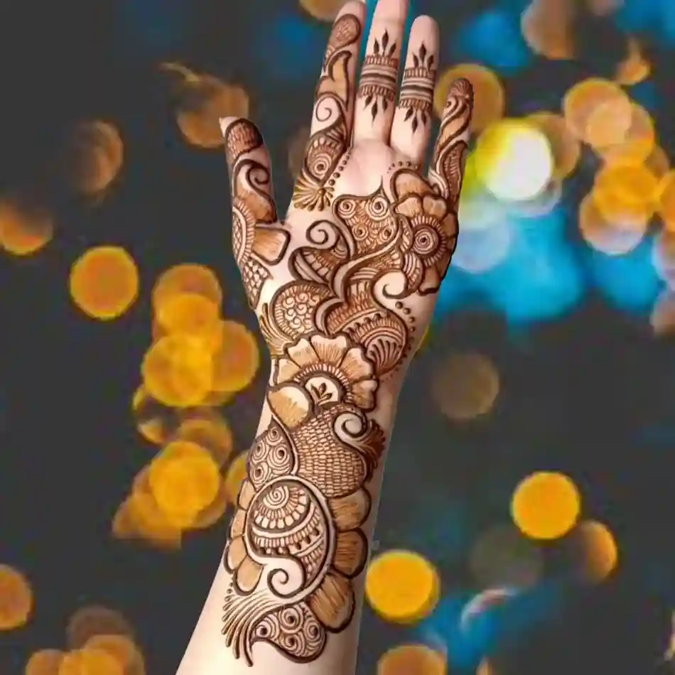 Mehndi Design 2024 Arabic