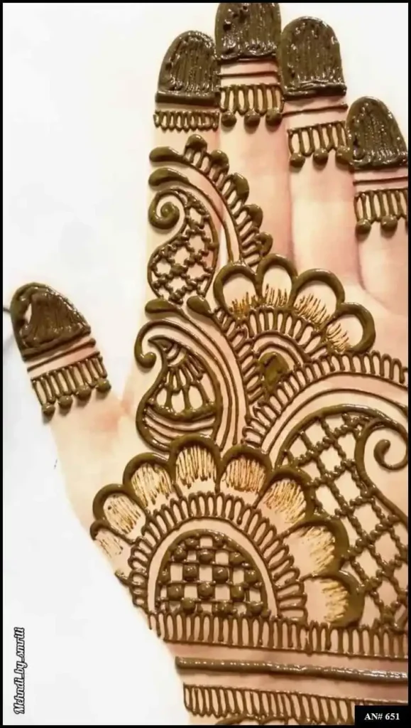 Mehndi Design 2024 Arabic