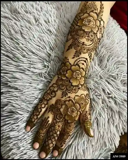 Modern full hand mehndi design Modern full hand mehndi design
