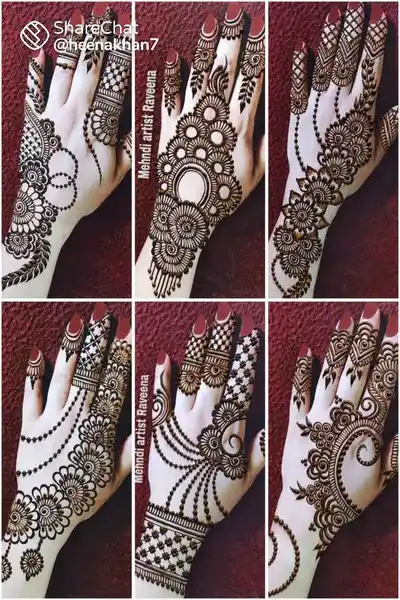 Modern full hand mehndi design Modern full hand mehndi design