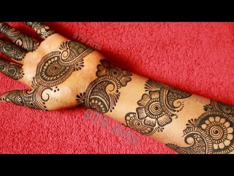 Modern full hand mehndi design Modern full hand mehndi design