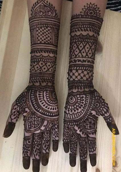 Modern full hand mehndi design Modern full hand mehndi design