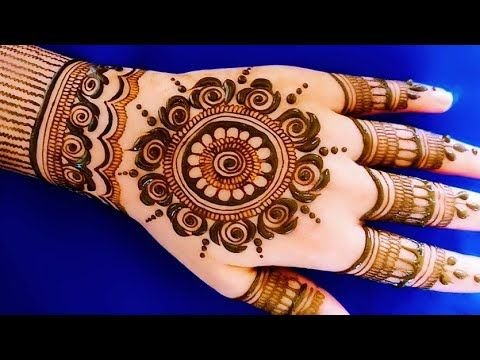 Modern full hand mehndi design Modern full hand mehndi design