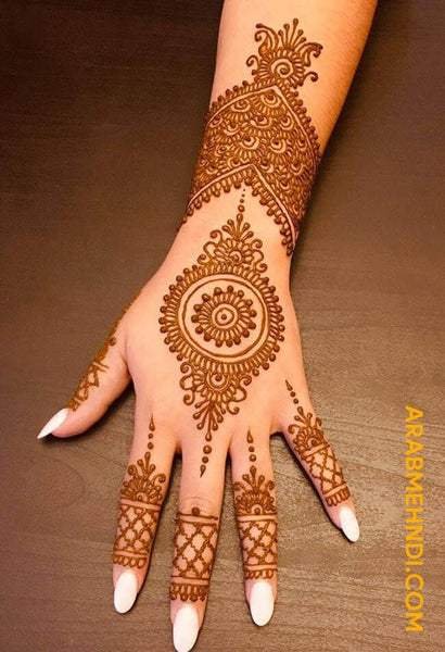 Modern full hand mehndi design Modern full hand mehndi design