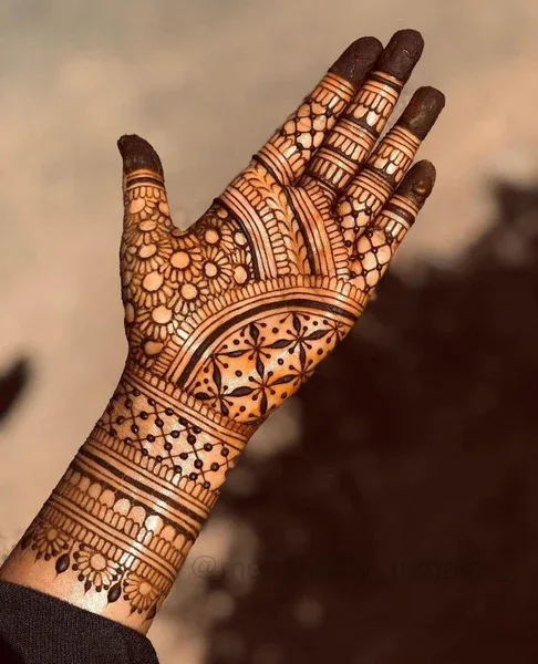 Modern full hand mehndi design Modern full hand mehndi design