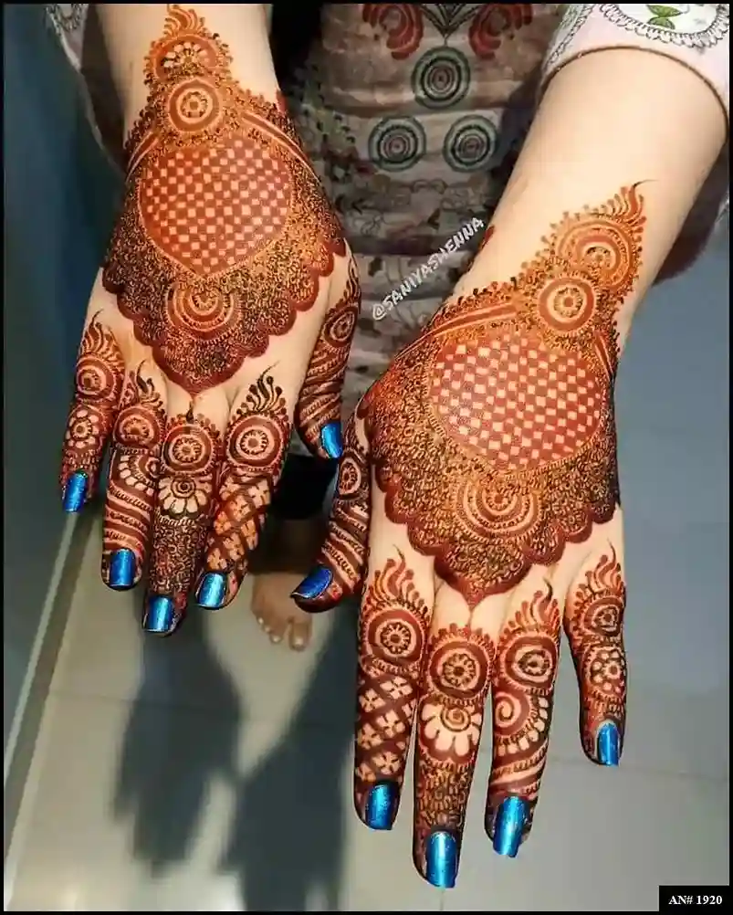 Modern full hand mehndi design Modern full hand mehndi design