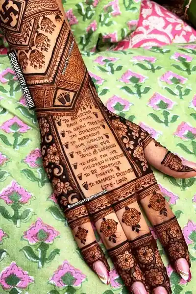Modern full hand mehndi design Modern full hand mehndi design