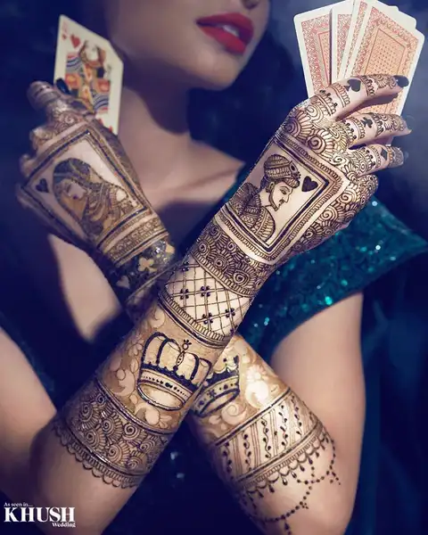 Modern full hand mehndi design Modern full hand mehndi design