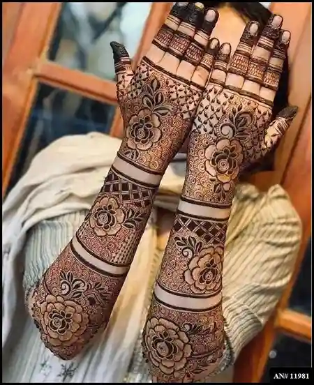 Modern full hand mehndi design Modern full hand mehndi design