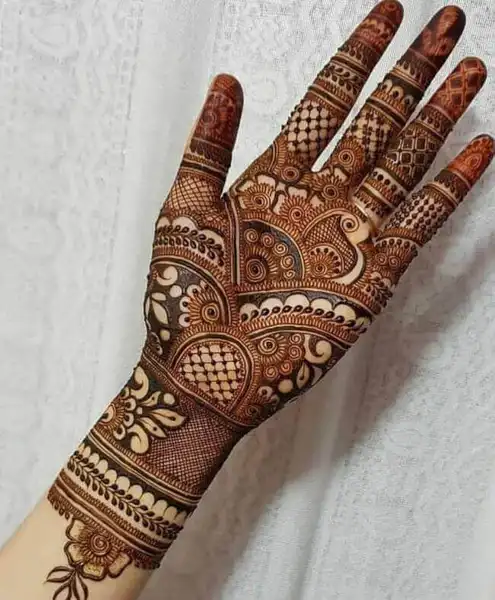 Modern full hand mehndi design Modern full hand mehndi design