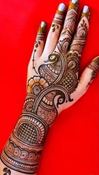 Modern full hand mehndi design Modern full hand mehndi design
