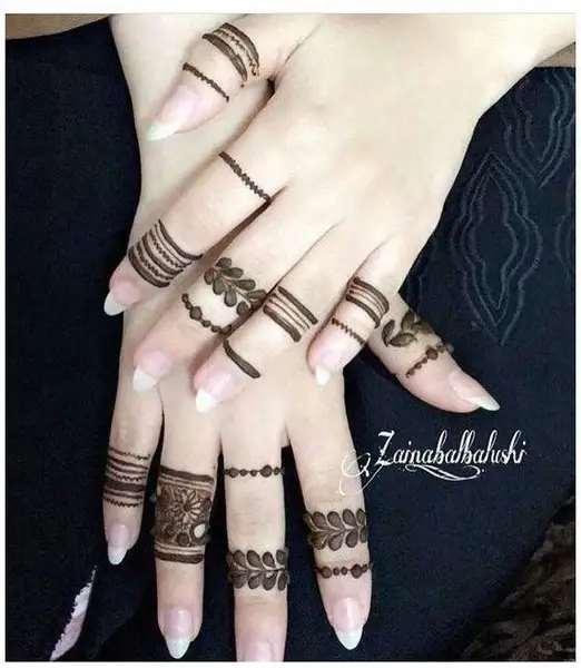 Modern full hand mehndi design Modern full hand mehndi design