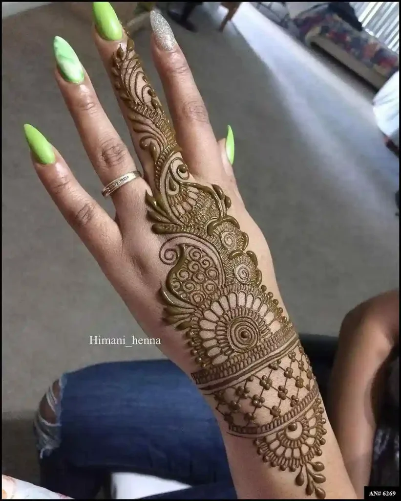 Modern full hand mehndi design Modern full hand mehndi design