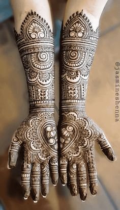 Modern full hand mehndi design Modern full hand mehndi design