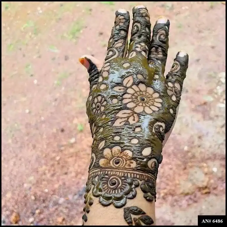 Modern full hand mehndi design Modern full hand mehndi design
