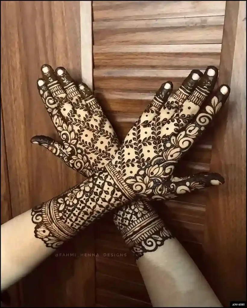 Modern full hand mehndi design Modern full hand mehndi design