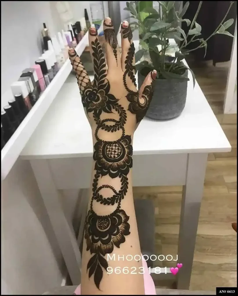 Modern full hand mehndi design Modern full hand mehndi design