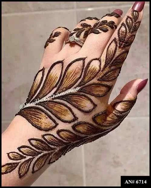 Modern full hand mehndi design Modern full hand mehndi design