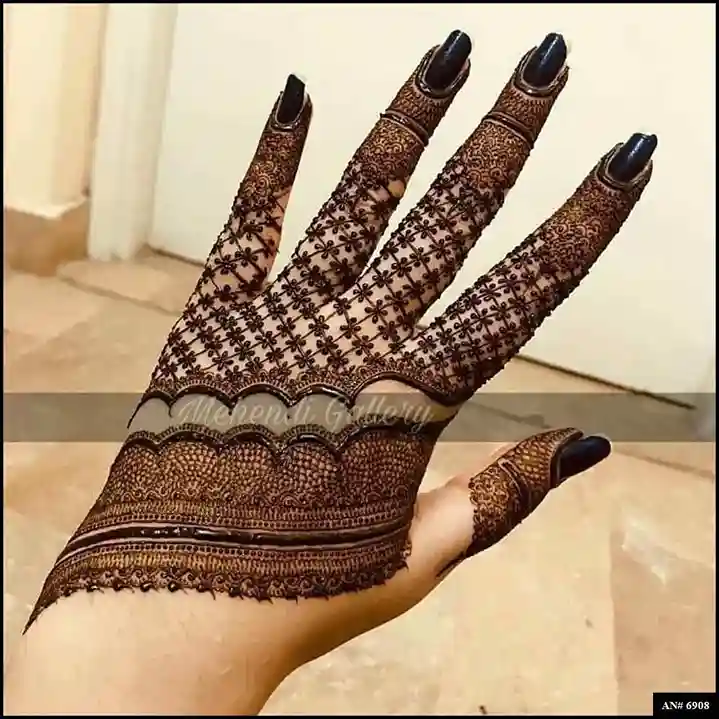 Modern full hand mehndi design Modern full hand mehndi design