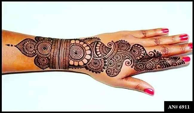 Modern full hand mehndi design Modern full hand mehndi design