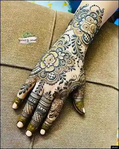 Modern full hand mehndi design Modern full hand mehndi design