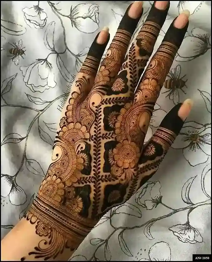 Modern full hand mehndi design Modern full hand mehndi design