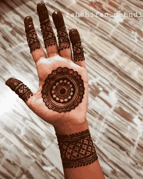 Modern full hand mehndi design Modern full hand mehndi design