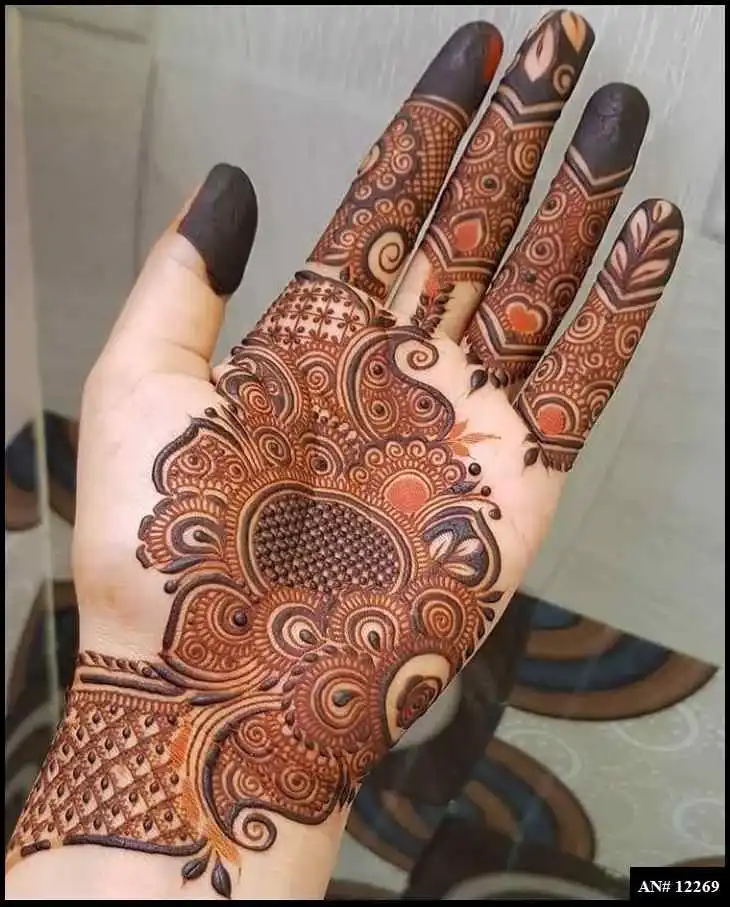 Modern full hand mehndi design Modern full hand mehndi design