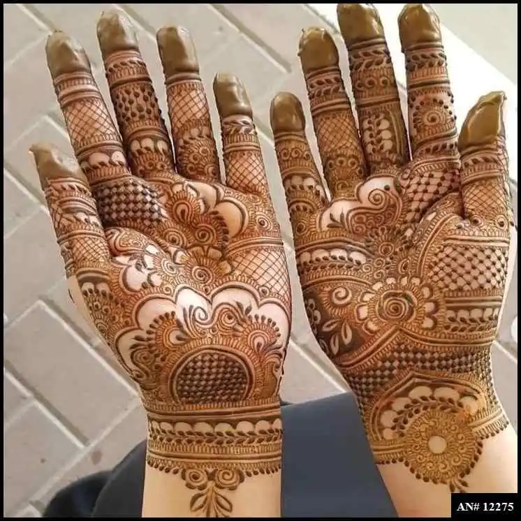 Modern full hand mehndi design Modern full hand mehndi design