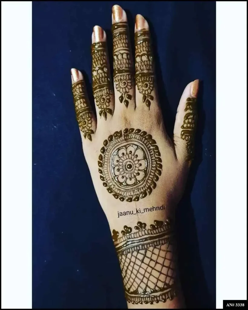 Simple Mehndi Design