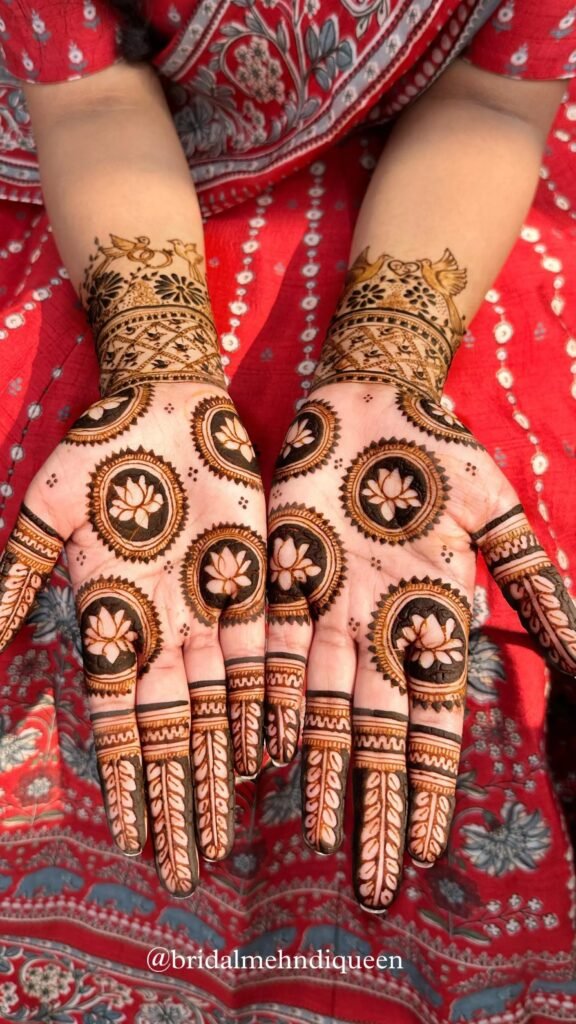 Easy Simple Circle Mehndi Design