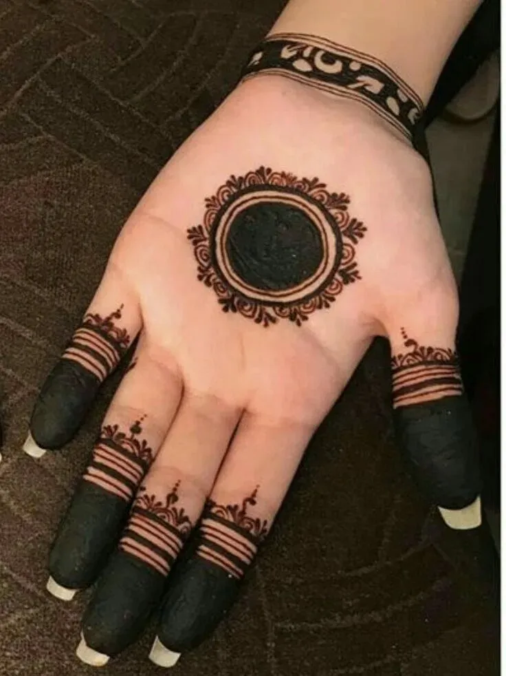 Finger Mehndi Design