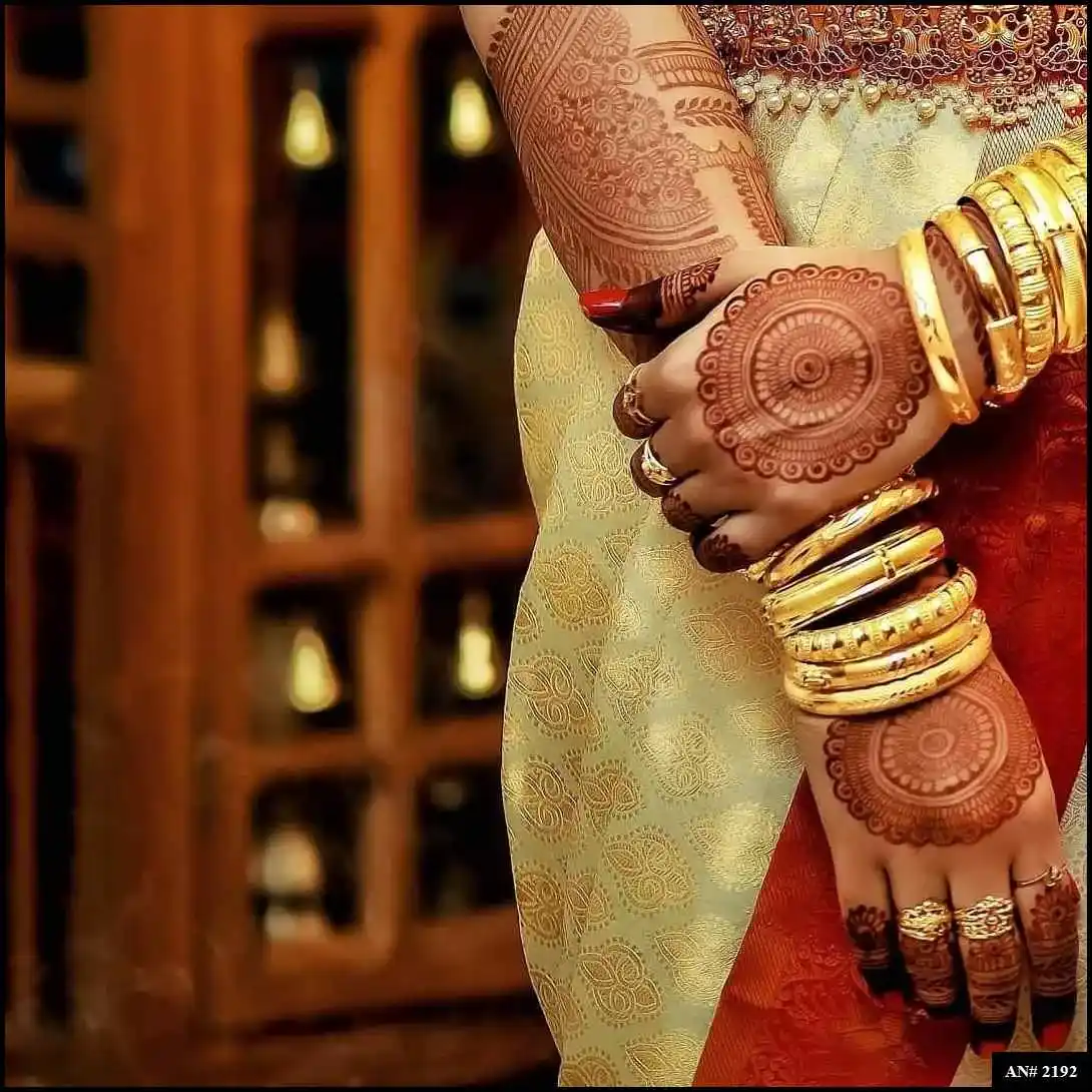 Round Mehndi Design