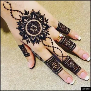 Round Mehndi Design
