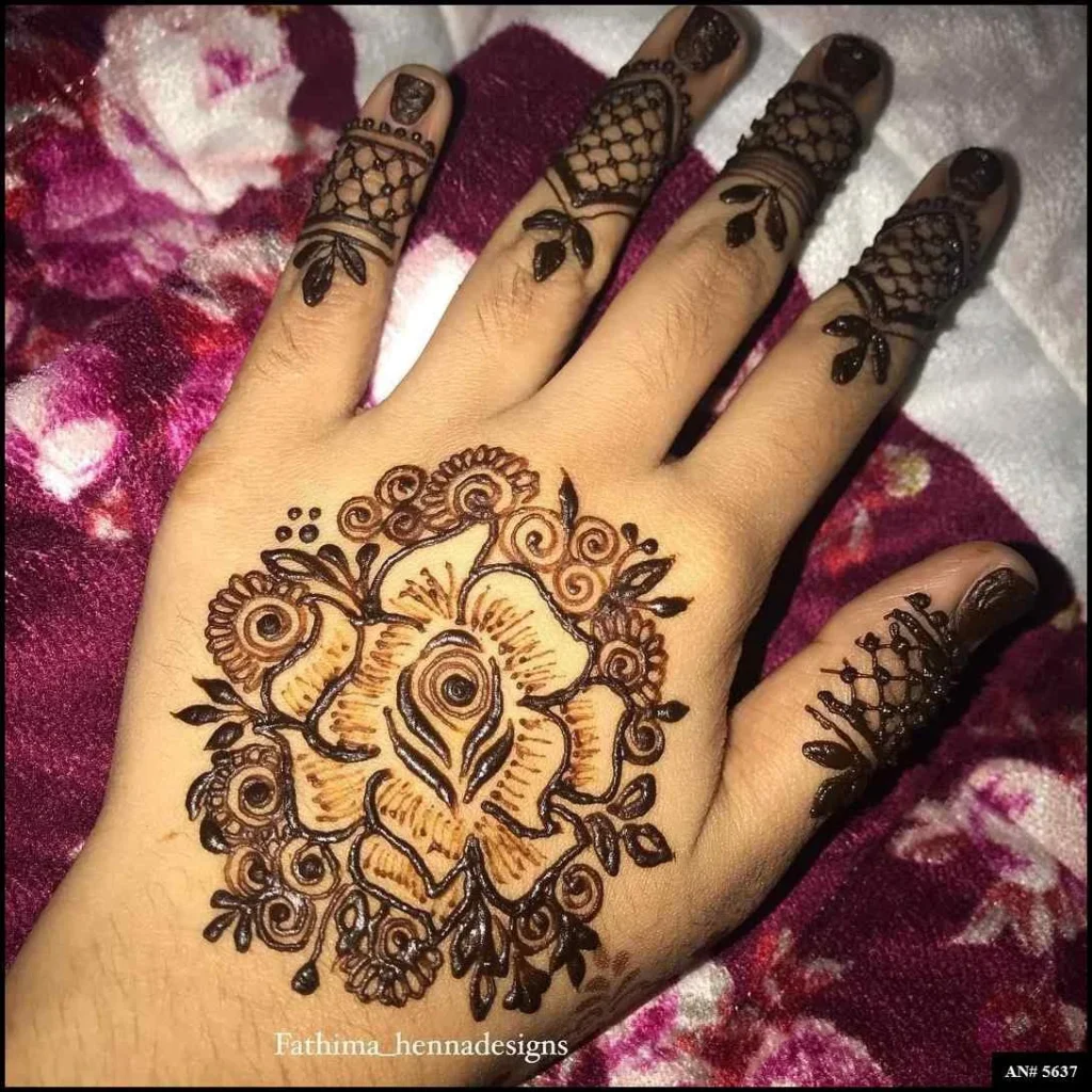 Stylish Mehndi Design