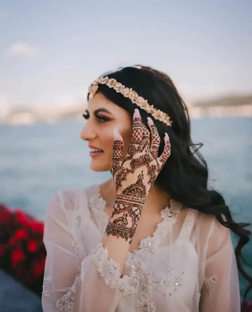 Back Side Mehndi Design