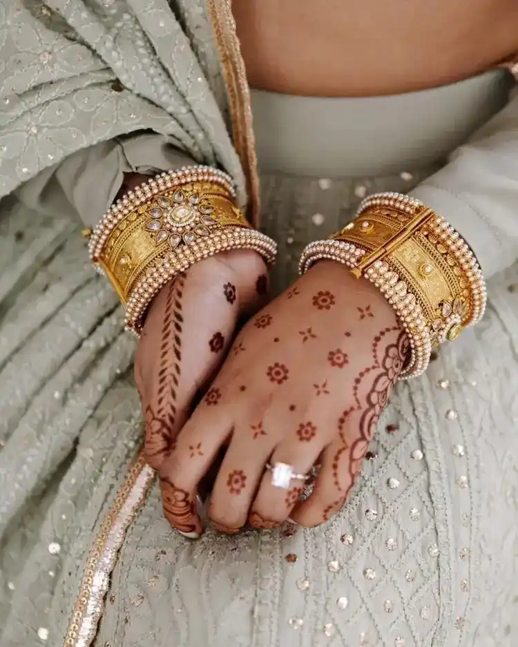 Back Side Mehndi Design