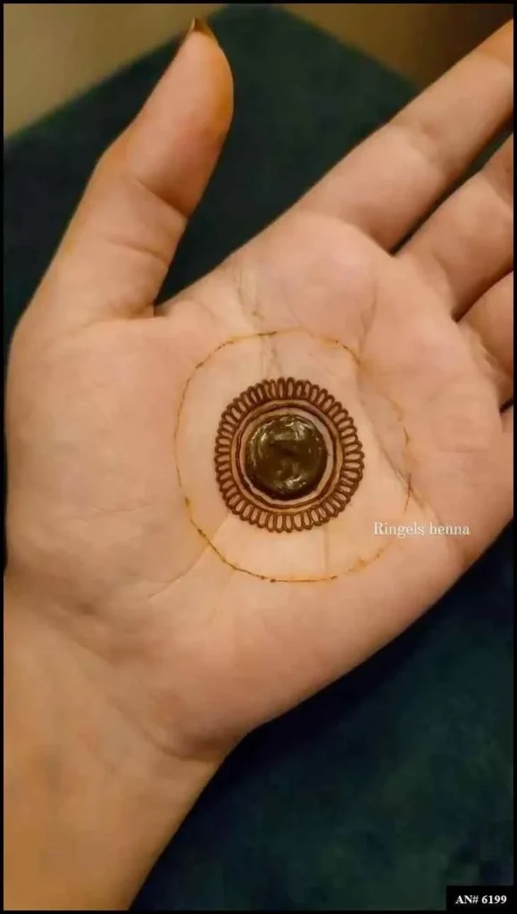 Palm Mehndi Design