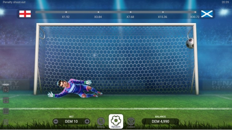 1xBet penalty: a new level of football excitement
